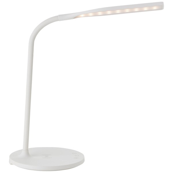 Brilliant G93101/05 Joni Led Deko Tisch Lese Lampe Leuchte Induktion Weiß-image