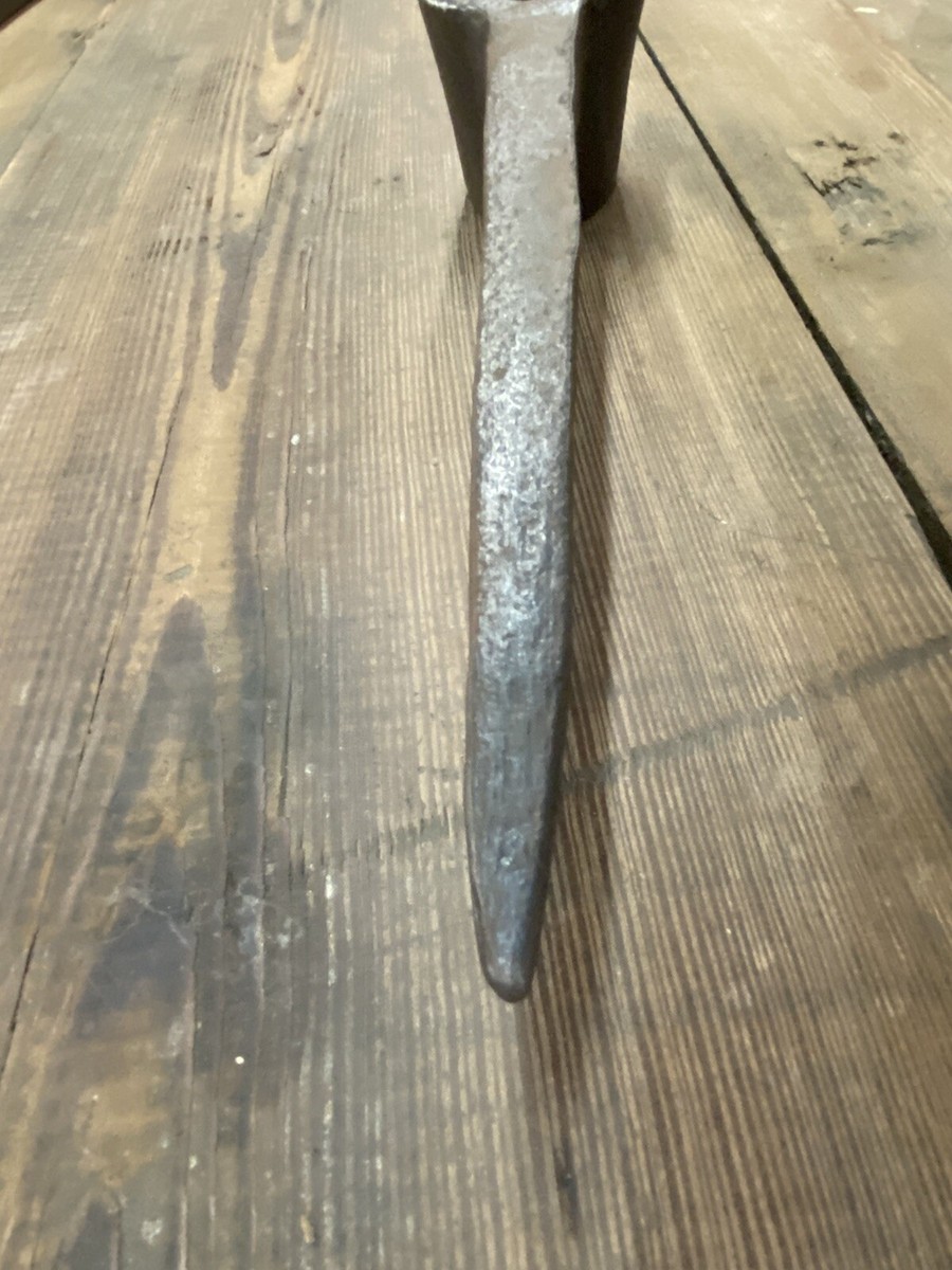 OLDキャストアイアンジャック Vintage Antique Pick Axe Head Tool Cast Railroad 24” Miners Drop