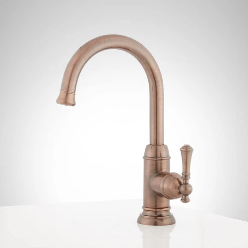 Signature Hardware 448997 Amberly 1.8 GPM Single Hole Bar Faucet - Picture 5 of 6