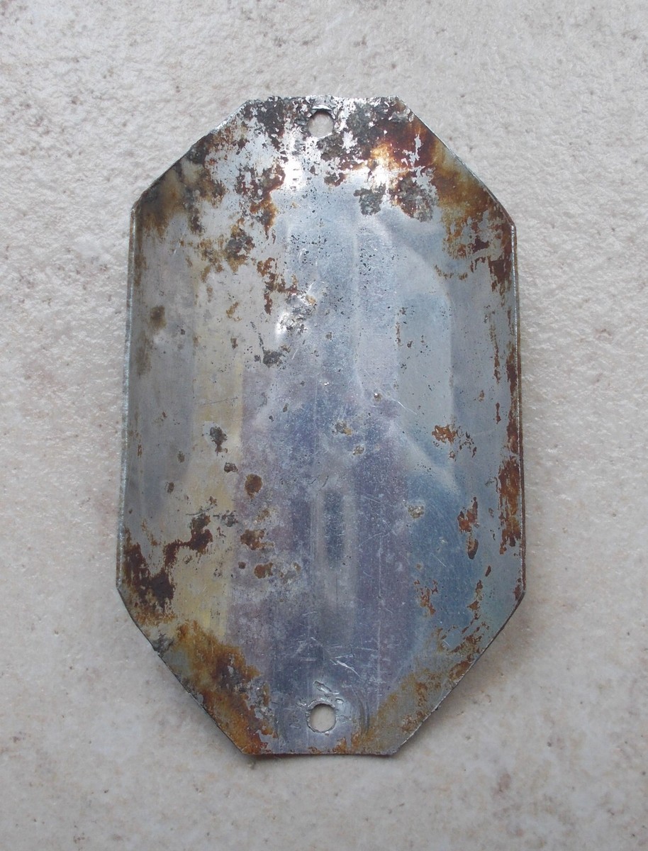 Ancienne plaque vélo Cycles PRESTER France bicyclette bicycle headbadge metal