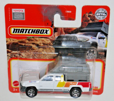 Matchbox MBX 100/100 - 2016 TOYOTA TACOMA PICKUP TRUCK mit CAMPING DACHZELT