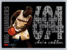 1994-95 Hoops #BN7 Chris Webber Big Numbers