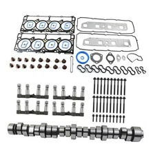  Non MDS 5.7 HEMI Lifters Camshaft Kit w/Head Gasket Replacement for Dodge Ram 
