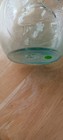 General Taylor Never Surrenders The Father of His Country Antique Aqua Glass Bot — photo 4