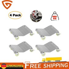 Rangierroller Rangierwagen KFZ Transportschale 4TLG SATZ 4 Stk. Rolle PKW Auto