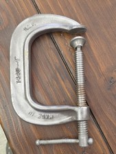 Vintage Adjustable Clamp Co No 1440 4" C-Clamp Made In USA