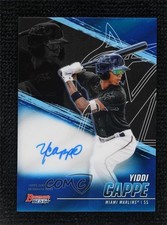 2021 Bowman's Best of Blue Refractor 149/150 Yiddi Cappe #B21-YC Auto 0r9g