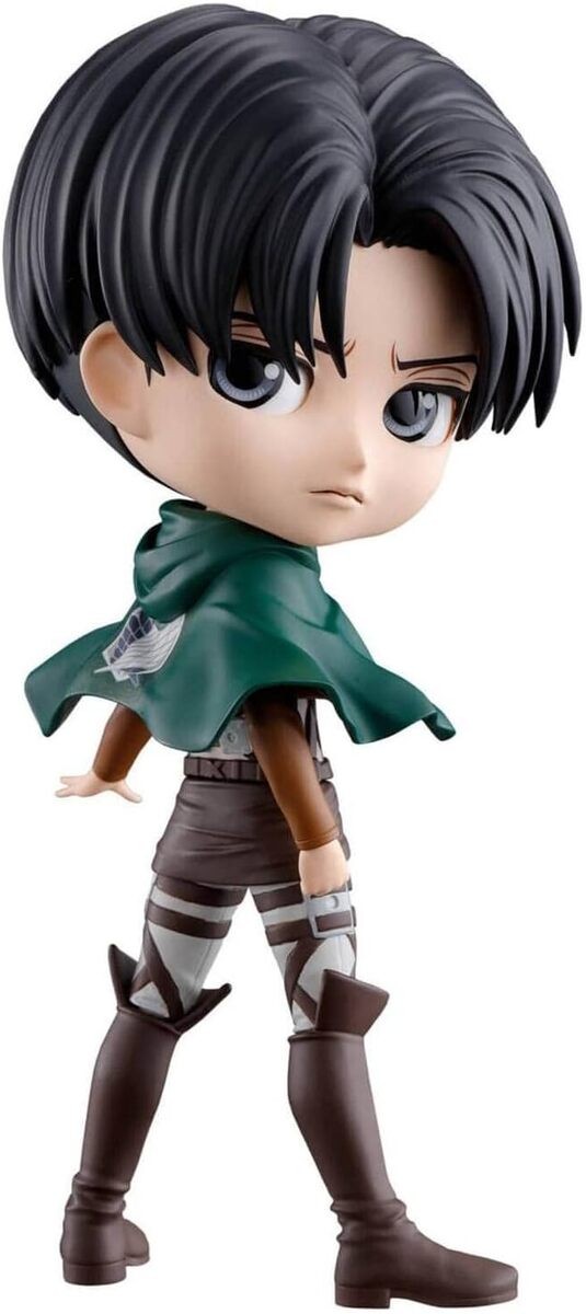 Figur - Attack on Titan - Q Posket - Levi - A - 14cm Merchandise *NEU*OVP*