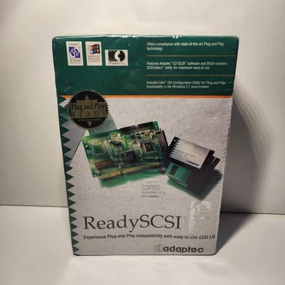 ADAPTEC AHA-1530P SCSI CONTROLLER ADAPTER New Old Stock - Image 1 of 4