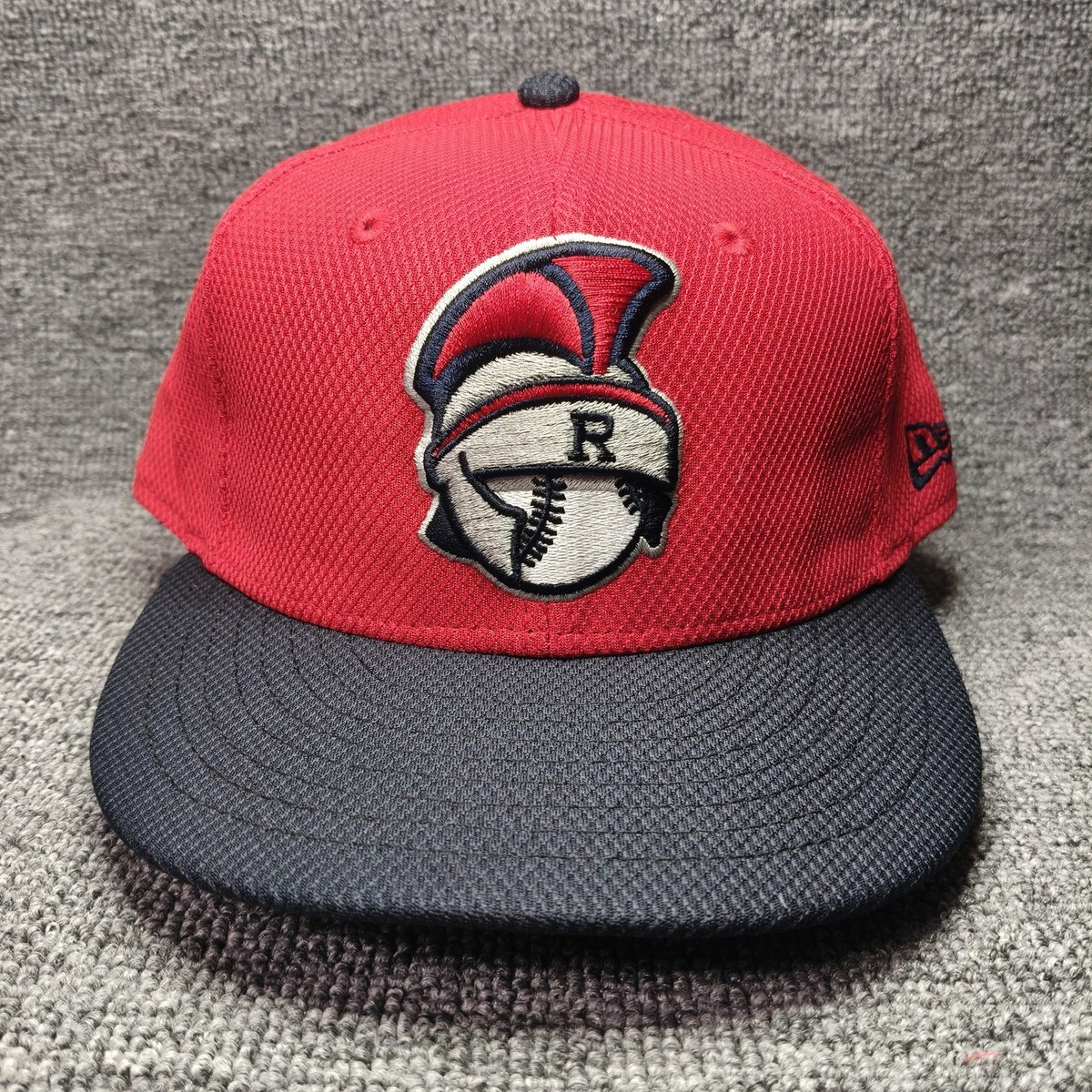 New Era Rochester Red Wings 59FIFTY Fitted Red Black 7 1 4 Hat