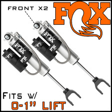Fox 2.0 Front Reservoir Shocks 2020-2026 Silverado Sierra 2500 3500 W0-1 Lift