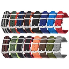 Quick Release Nylon Smart Bracelet Watch Strap Band 18 20 22 24mm Wristband NEW