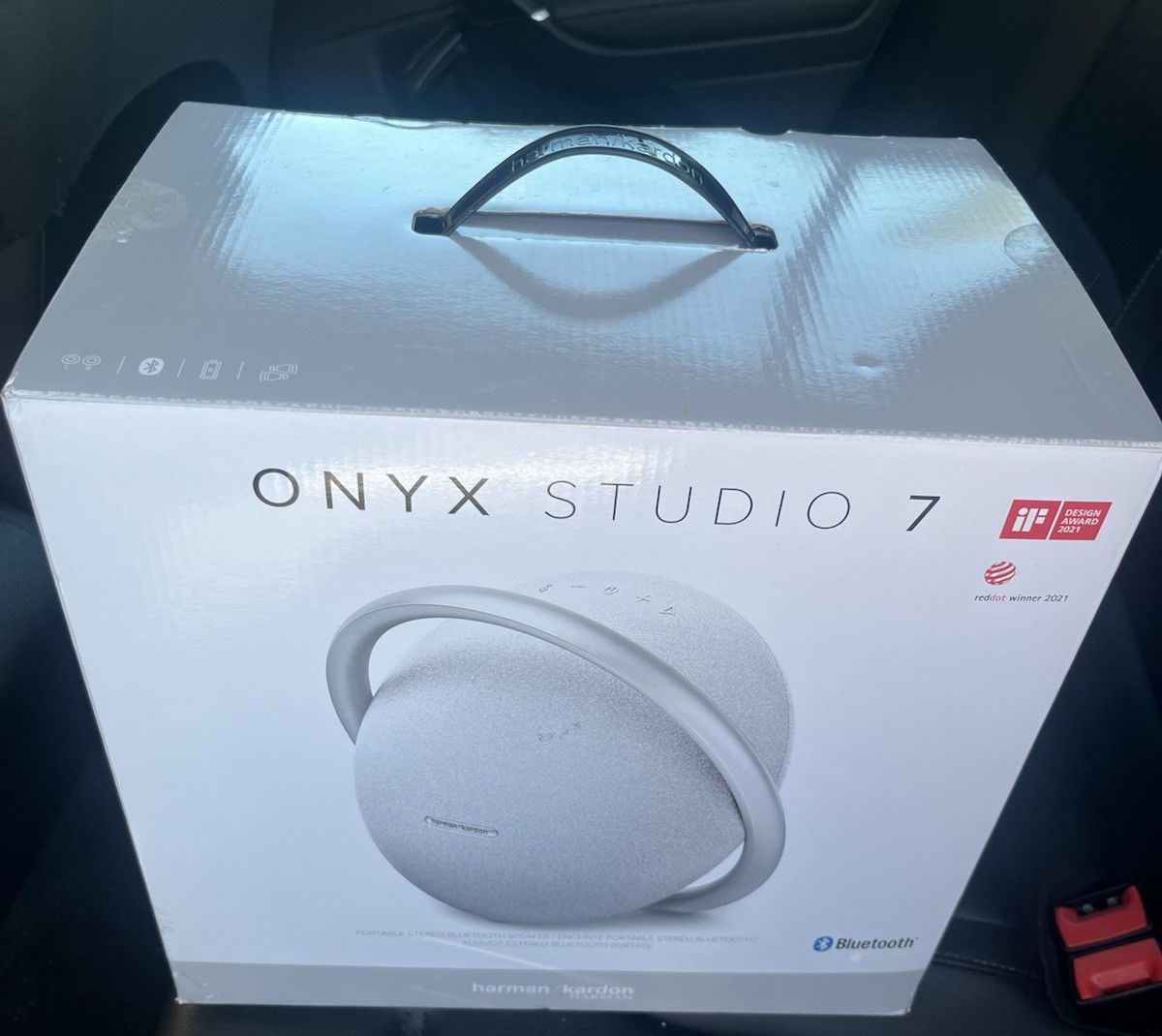 harman/kardon ワイヤレススピーカー　ONYX STUDIO 未開封 Amazon.com: Harman Kardon Onyx Studio 7 Portable Stereo Bluetooth