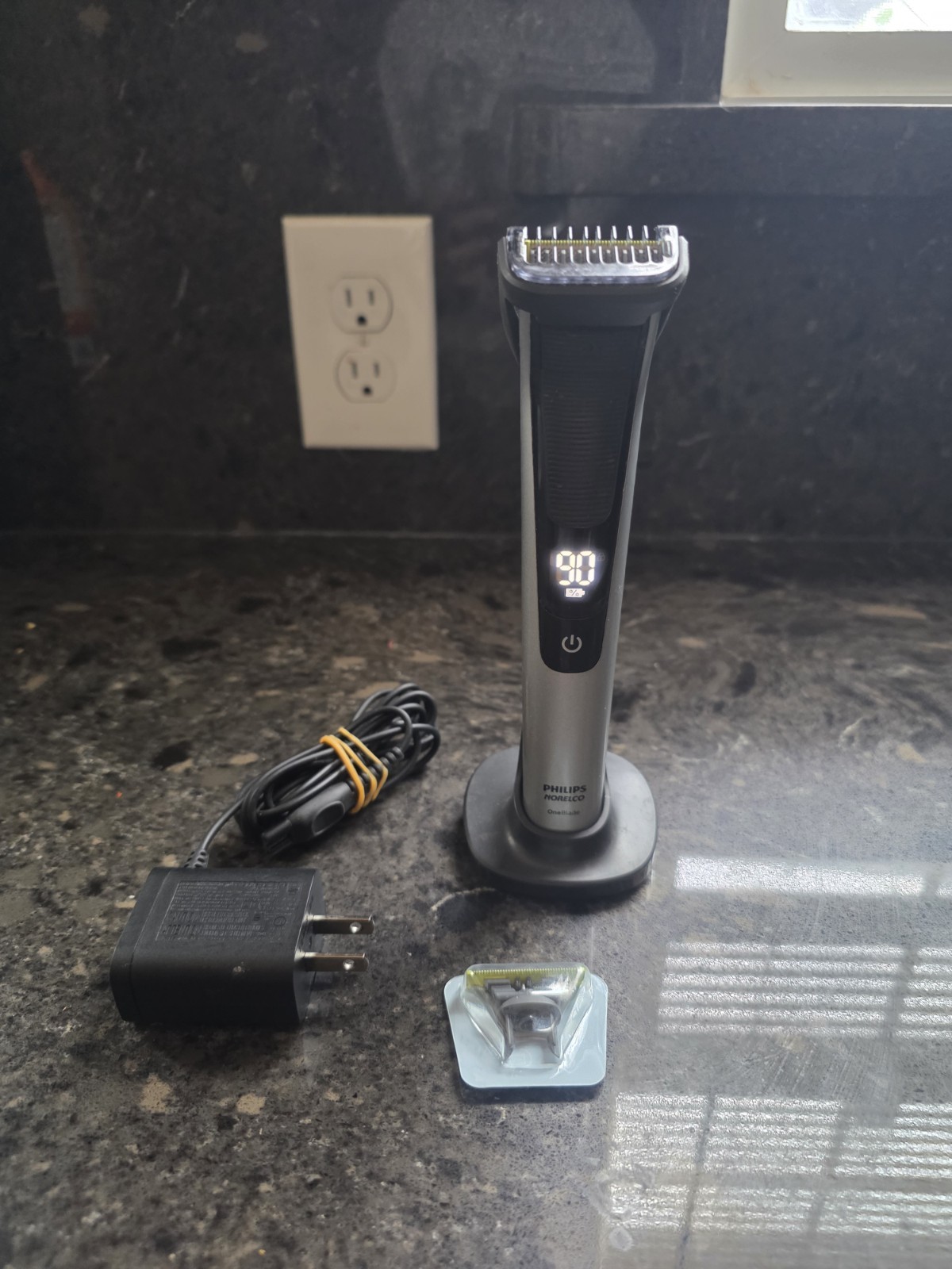 Philips Norelco OneBlade Pro Hybrid Electric Trimmer and Sha