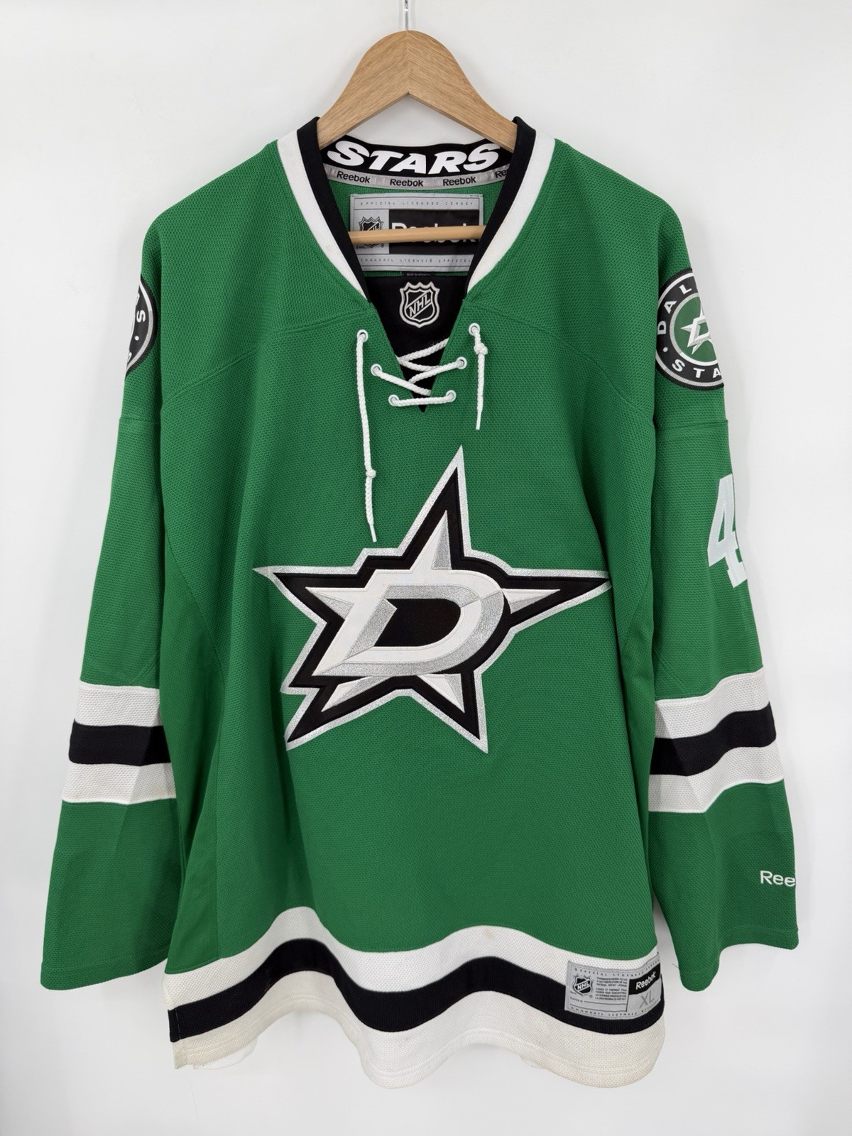 Reebok Dallas Stars NHL Brenden Dillon #4 Jersey Green Men’s Size XL
