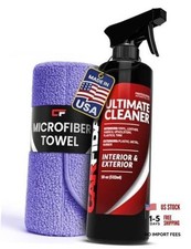 Car Interior Cleaner   Stain Remover  Odor Eliminator   No Residue Finish  