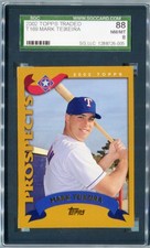 2002 Topps Traded - Prospects Mark Teixeira #T169 SGC 8 NM/MT