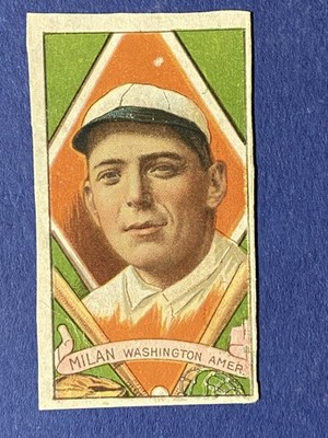 1912 Hassan T202 Set-Break Clyde Milan LOW GRADE  