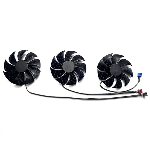 Ventilateur carte graphique PLD09220S12H pour ventilateur refroidisseur EVGA RTX3070 3070ti 3080 TI XC3 - Photo 5/12