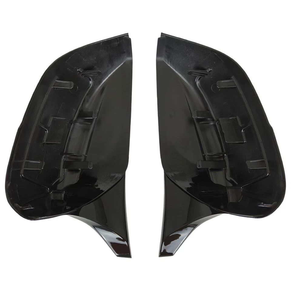 2X Gloss Black M Style Side Mirror Cover Caps For Infiniti Q50 Q50S Q60 Q70 QX30 - Image 4 of 4