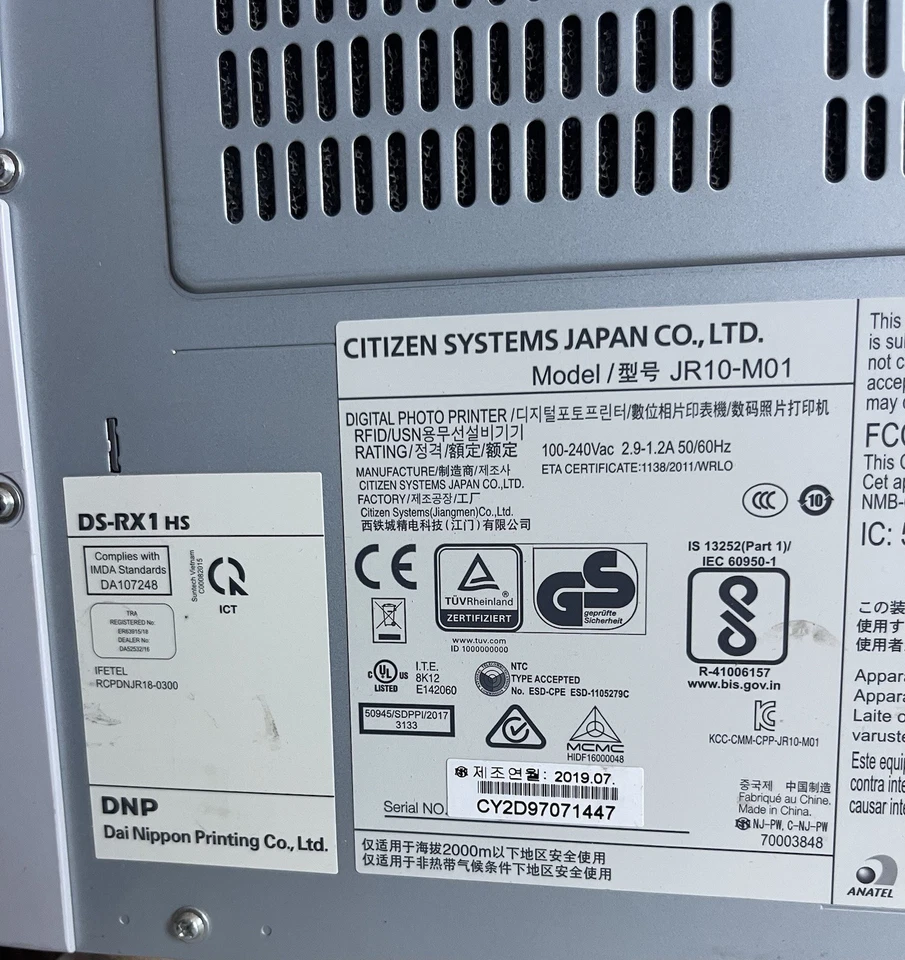 DNP Photo Printer DS-RX1HS - Image 4 of 4