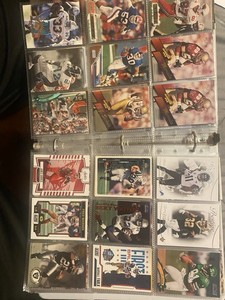 Huge Football Binder Collection Of 1080 Cards 🏈