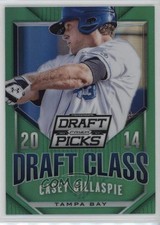 2014 Panini Prizm Perennial Draft Picks Class Green /35 Casey Gillaspie #18 1l2