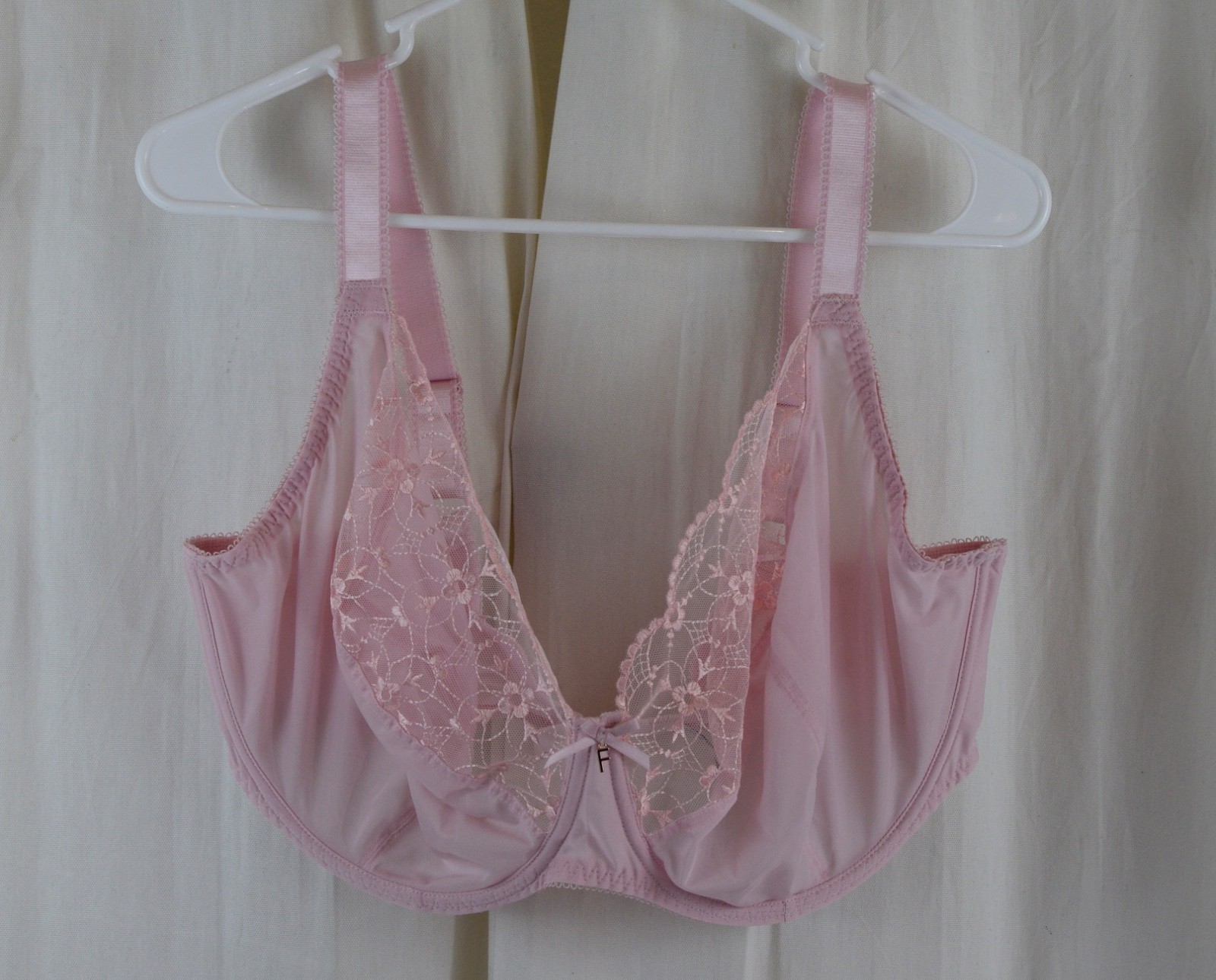 Freya Womens Hallie Underwire Plunge Bra Light Pink Size 38K