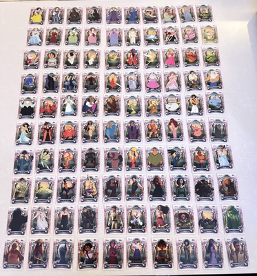 #ad 2025 Topps Disney Wonder Tier 1 and 2 Complete 150 Card Set NM M – All Sleeved $29.99
