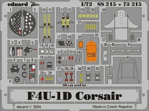 Eduard SS215 F4U-1D
