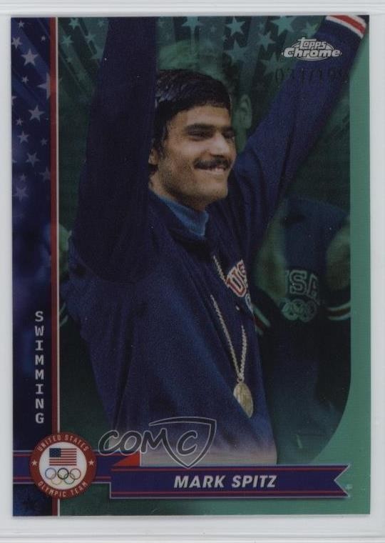 2024 Topps Chrome US Olympic & Paralympic Team and Hopefuls /199 Mark Spitz 19yv