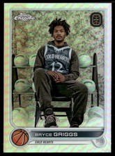 Bryce Griggs 2022-23 Topps Chrome Overtime Elite Refractor Cold Hearts #20