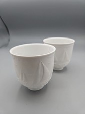 Llardo Set Of Sailing The Seas 1997 Votive Cups From Collectors Society 