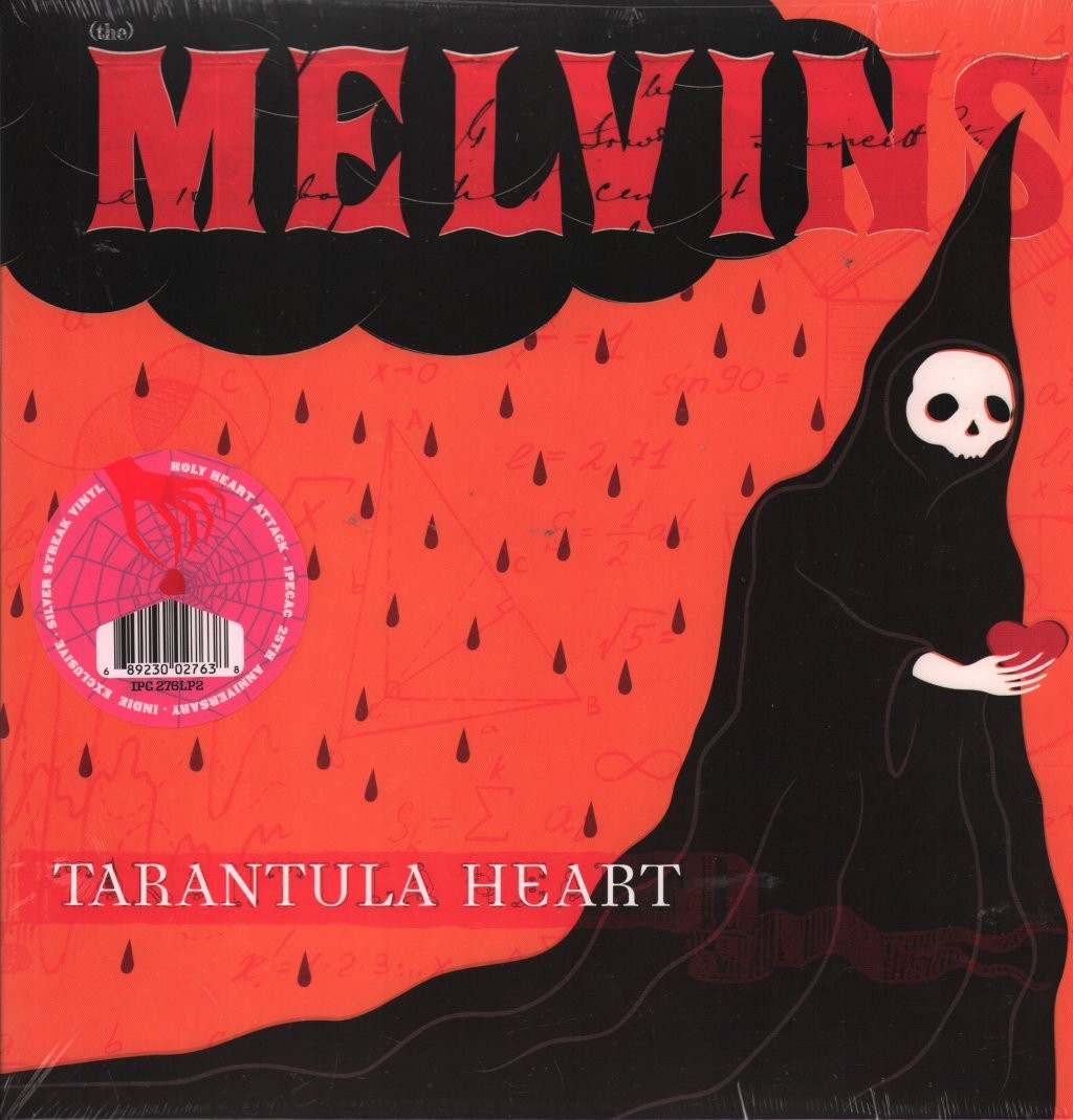 Melvins Tarantula Heart LP vinyl Ipecac Recordings 2024 Indie exclusive silver