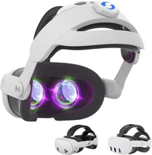 Kuject Comfort Head Strap for Quest 3 Adjustable Elite Strap Replacement VR