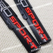 2x Trd Sport Emblem Nameplate Badge For Tacoma Tundra 4 Runner Side Fender Door 2x Trd Sport Emblem Nameplate Badge For Tacoma Tundra 4 Runner Side Fender Door