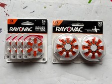 Rayovac Size 13 Hearing Aid Zinc Air Batteries Lot of 56 New EXP 03/27 10/28