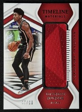 2022-23 Panini National Treasures De'Andre Hunter Timeline Materials /99 #TM-AED