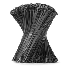Armpow 12 Inch Black Zip Tie 5000 PCS, 60 Lbs - Small to Medium Zip Tie, Nylon