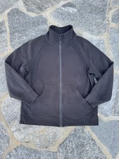 Lululemon Woman s Black Scuba Oversized Funnel Neck Half Zip Size M/L