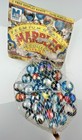 Vacor Mega Marbles Surfing Glass Marbles Net Bag Players Shooter Rare Vintage — photo 1