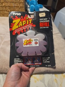 1991 Tyco Toys ZAP-IT Pulsator Water Gun Refill Pack MOC Sealed Carded FREESHP