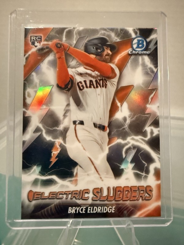 Bryce Eldridge 2026 Bowman Electric Sluggers RC #ES-11 Giants
