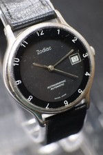 Zodiac Astrographic Swiss Automatik Uhr ETA 2892 Datum 21 Jewels Vintage