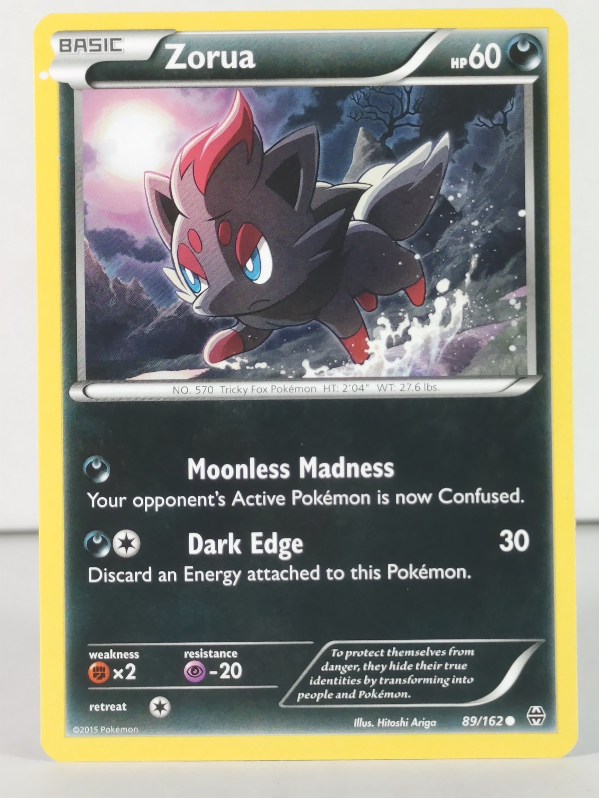Zorua - BREAKthrough - 89/162 - Pokemon - NM - A