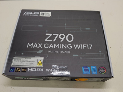 Asus Z790 Max Gaming WIFI7 Intel LGA 1700 ATX Motherboard UNTESTED PARTS/REPAIRS
