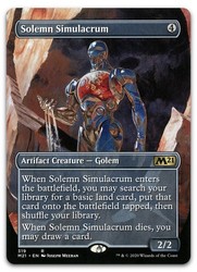 Solemn Simulacrum (Alternate Art) 319/471 Core Set 2021
