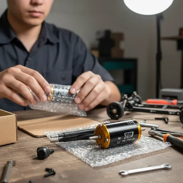 TP Power TP4040-SVM V2 SENSORED 96.000RPM Brushless Motor for RC 1/8 Car - Image 2 of 4