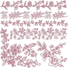 Redesign Decor Clear-Cling Stamps Branches Wall Art Furniture Vanity Decorative