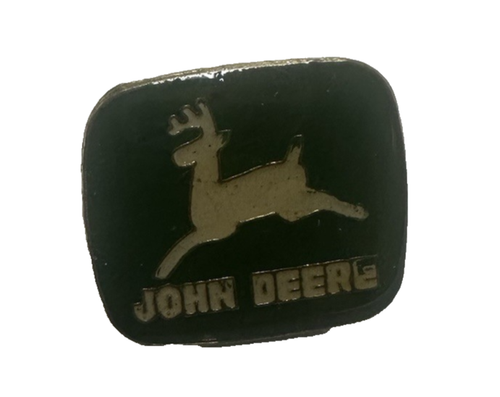 Vintage Rare John Deere Black Logo Lapel Pin in plastic pack - Picture 3 of 5
